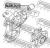 FEBEST NAB-021 Bush, control arm mounting